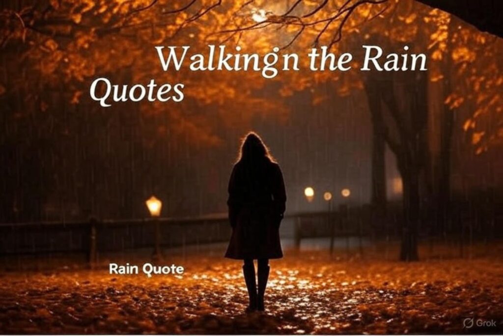 8 Walking in the Rain Quotes That Capture the Beauty of Joy
