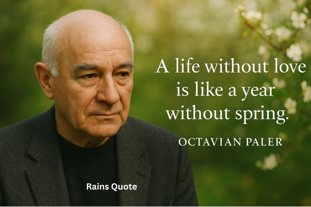 βA life without love is like a year without spring.β
