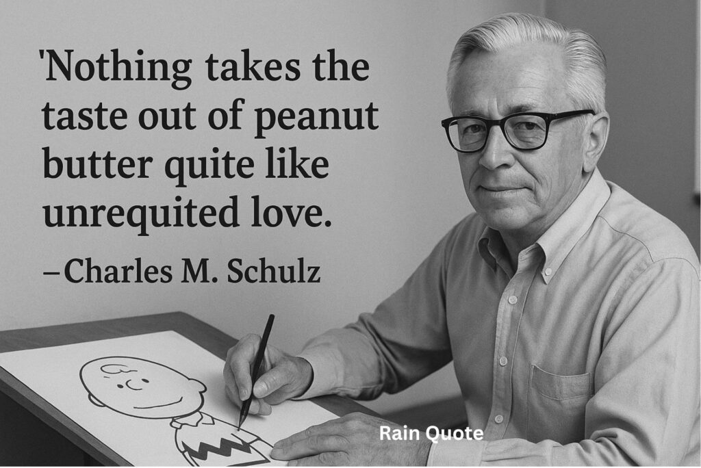 βNothing takes the taste out of peanut butter quite like unrequited love.β