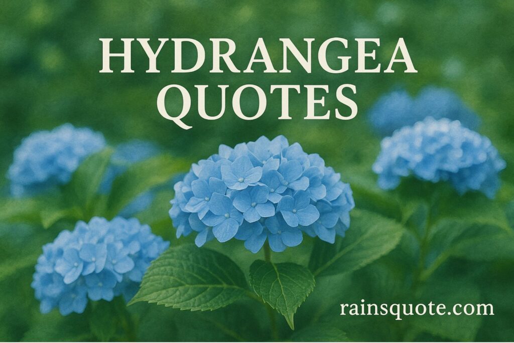 10 Hydrangea Quotes That Show Beauty in Every Stage of Life