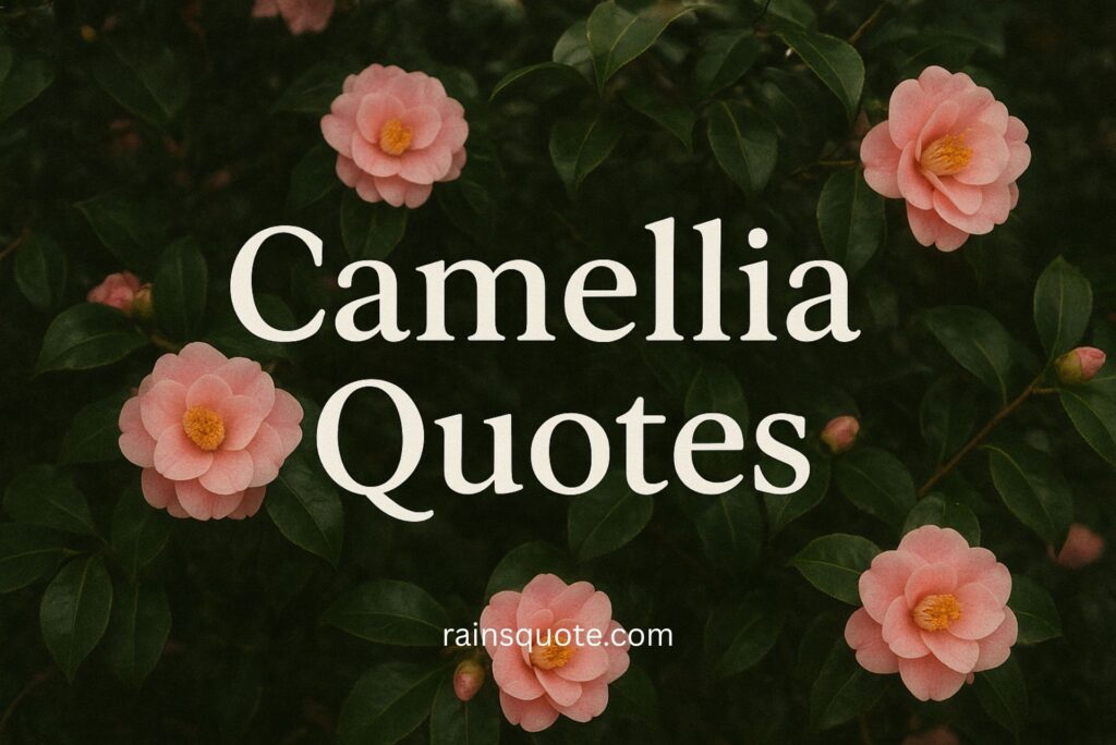 12 Camellia Quotes That Touched My Heart and Life