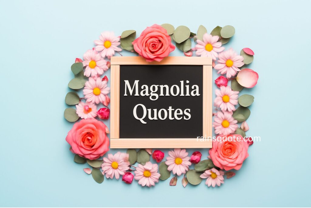 20 Magnolia Quotes on Life, Love, and Quiet Strength