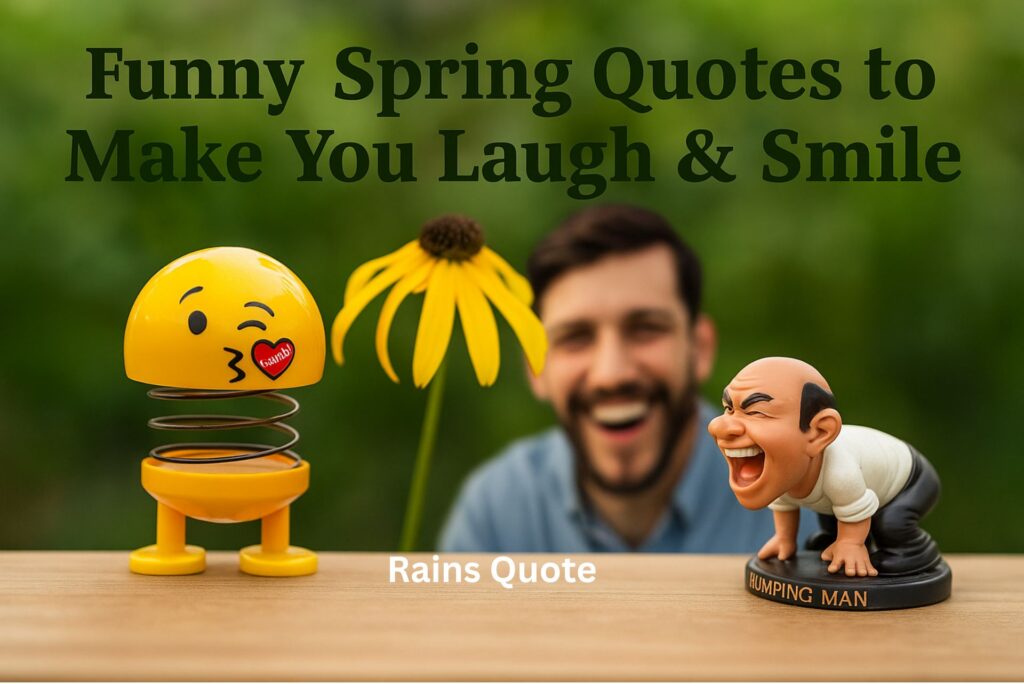 22+Funny Spring Quotes to Make You Laugh & Smile