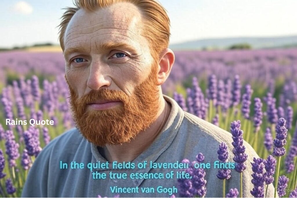 “In the quiet fields of lavender, one finds the true essence of life.”