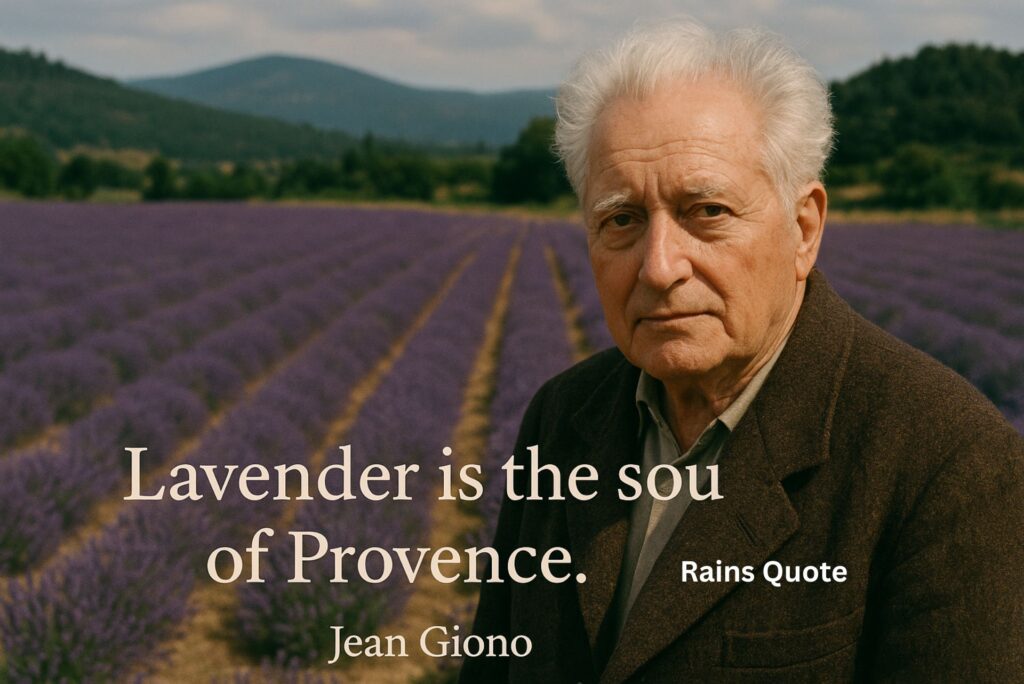 "Lavender is the soul of Provence."
