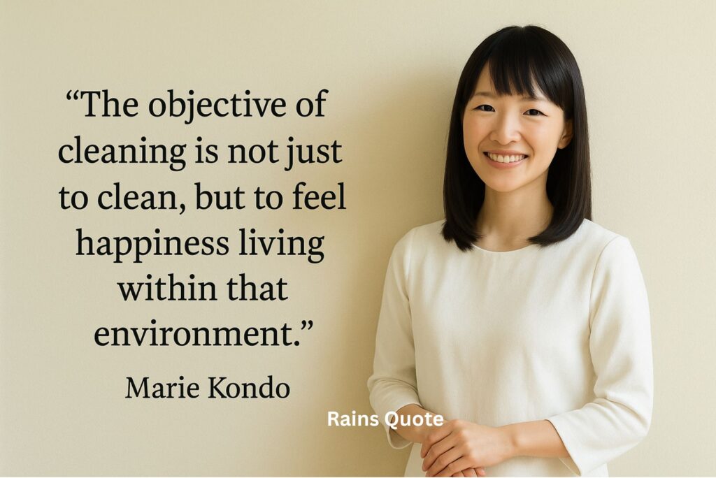 “The objective of cleaning is not just to clean, but to feel happiness living within that environment.”