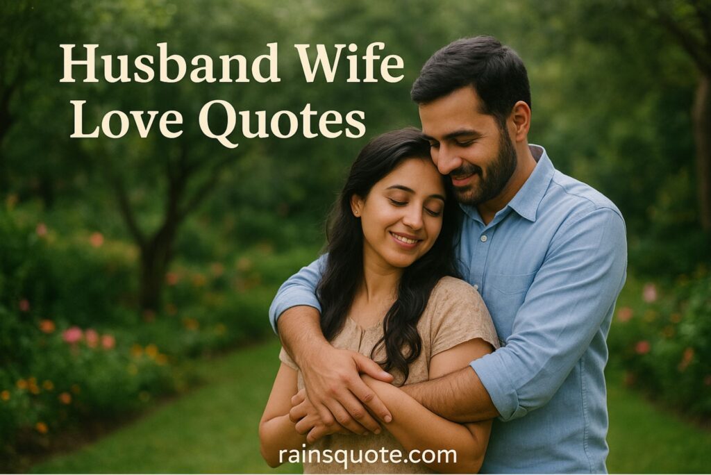12 Husband Wife Love Quotes for a Happy Married Life