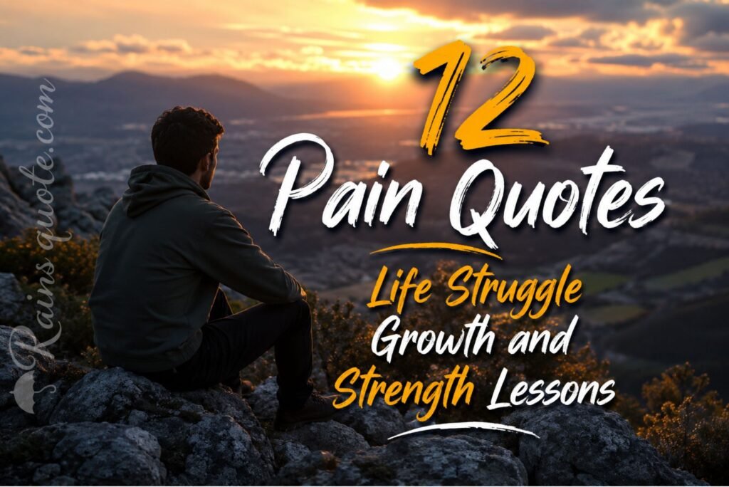12 Pain Quotes Life Struggle Growth and Strength Lessons