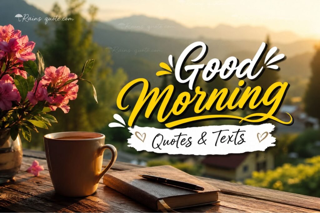 13 Good Morning Quotes & Texts Start Fresh Day with Joy