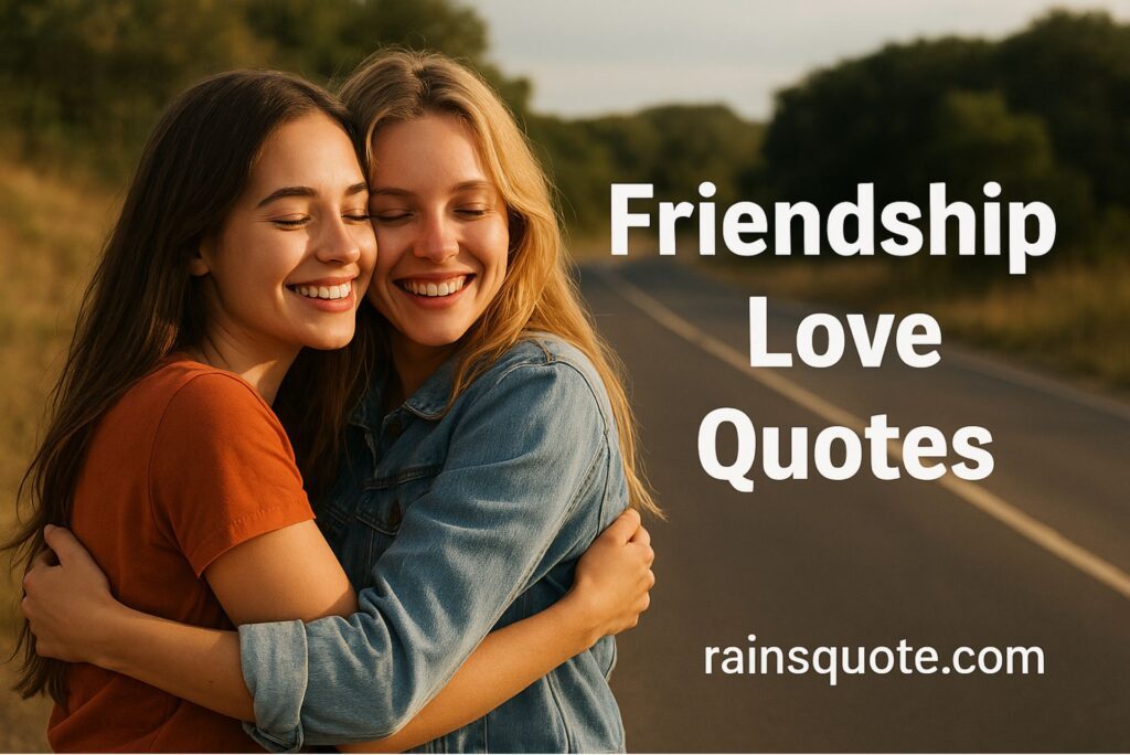 14 Friendship Love Quotes That Truly Touch the Heart