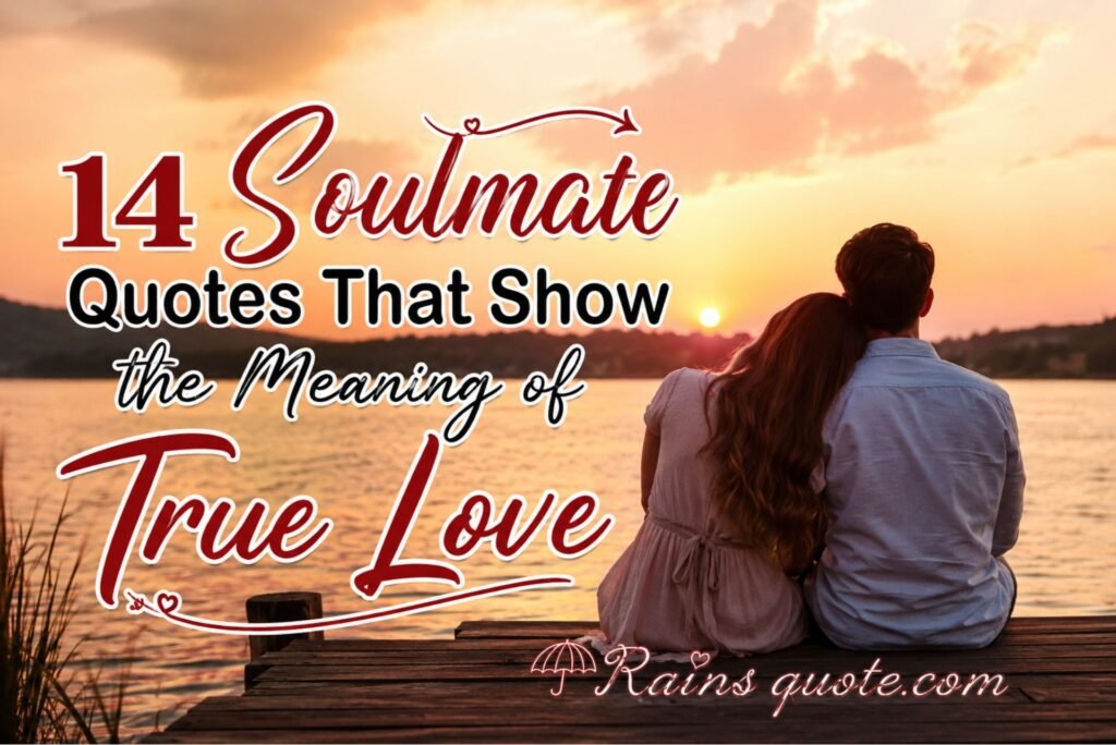 14 Soulmate Quotes That Show the Meaning of True Love