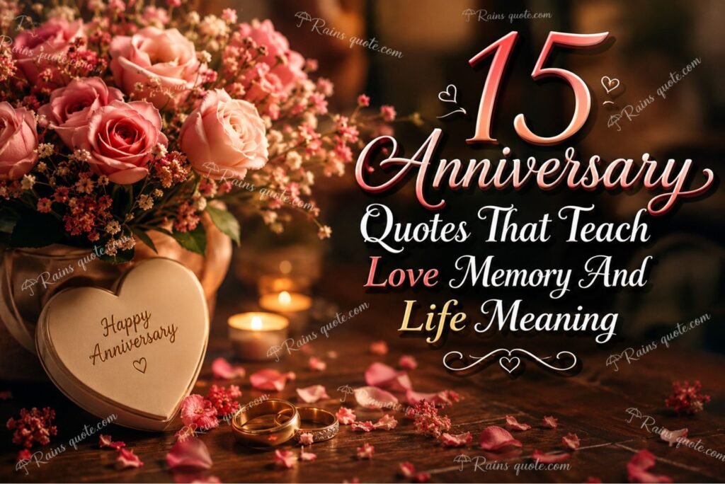 15 Anniversary Quotes That Teach Love Memory And Life Meaning