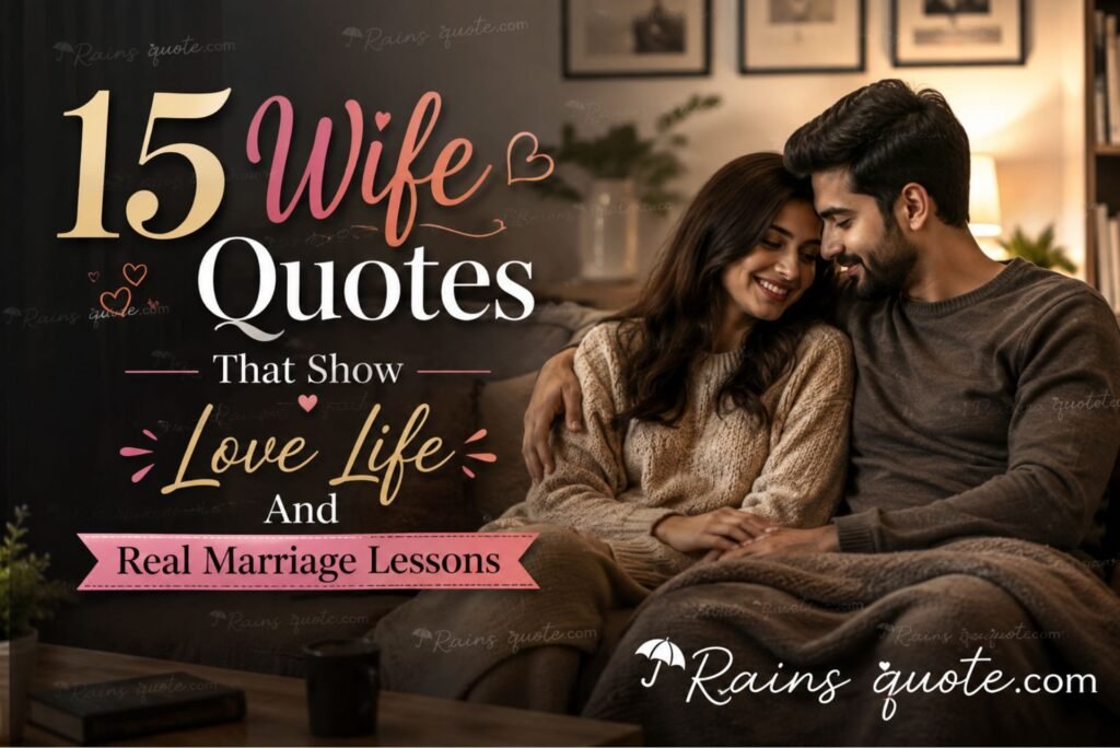 15 Wife Quotes That Show Love Life And Real Marriage Lessons