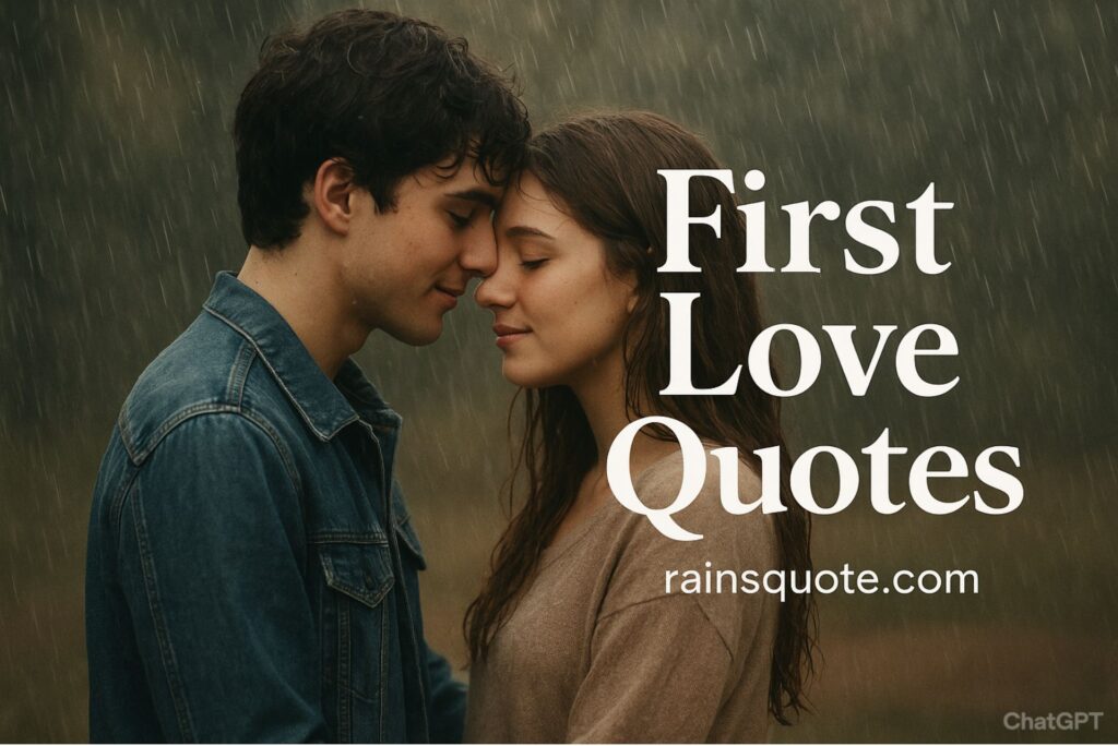 20 First Love Quotes Full of Pure Emotions and True Memories