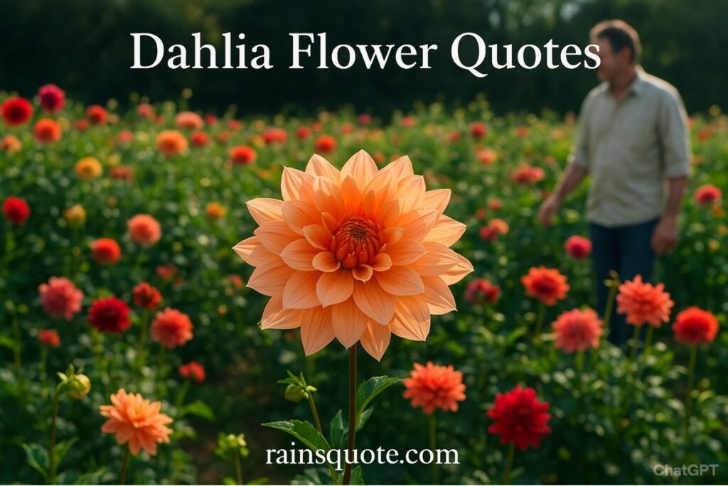 8 Life-Changing Dahlia Flower Quotes from My Garden