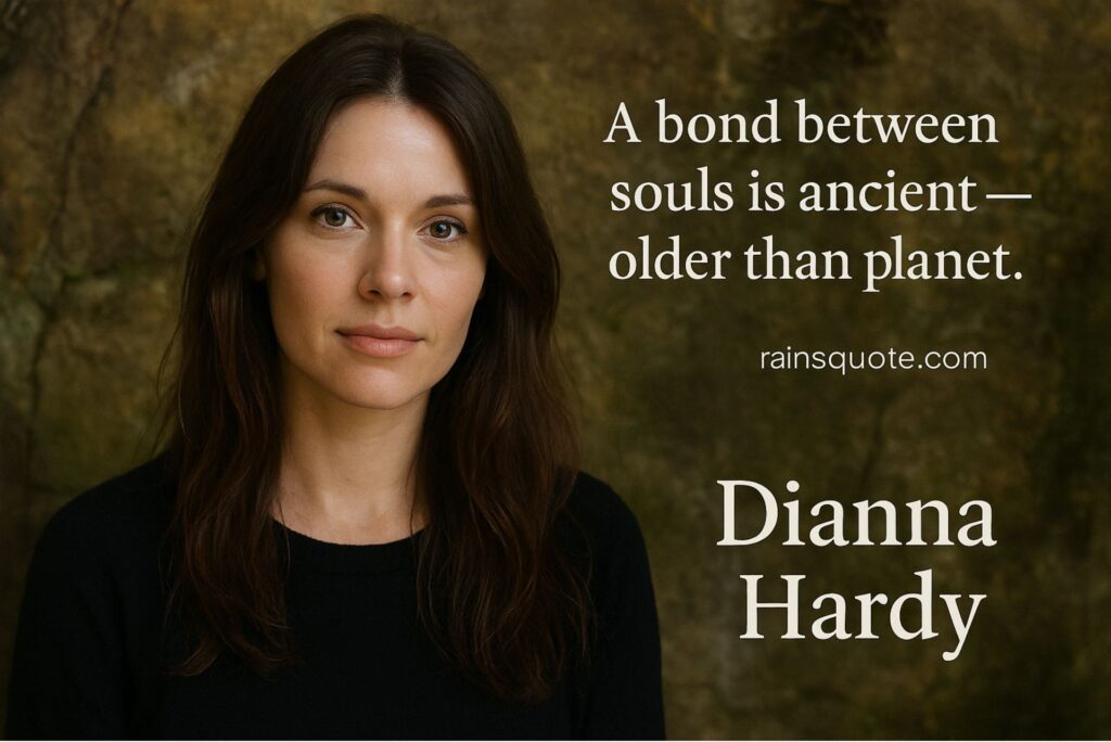 “A bond between souls is ancient — older than the planet.”