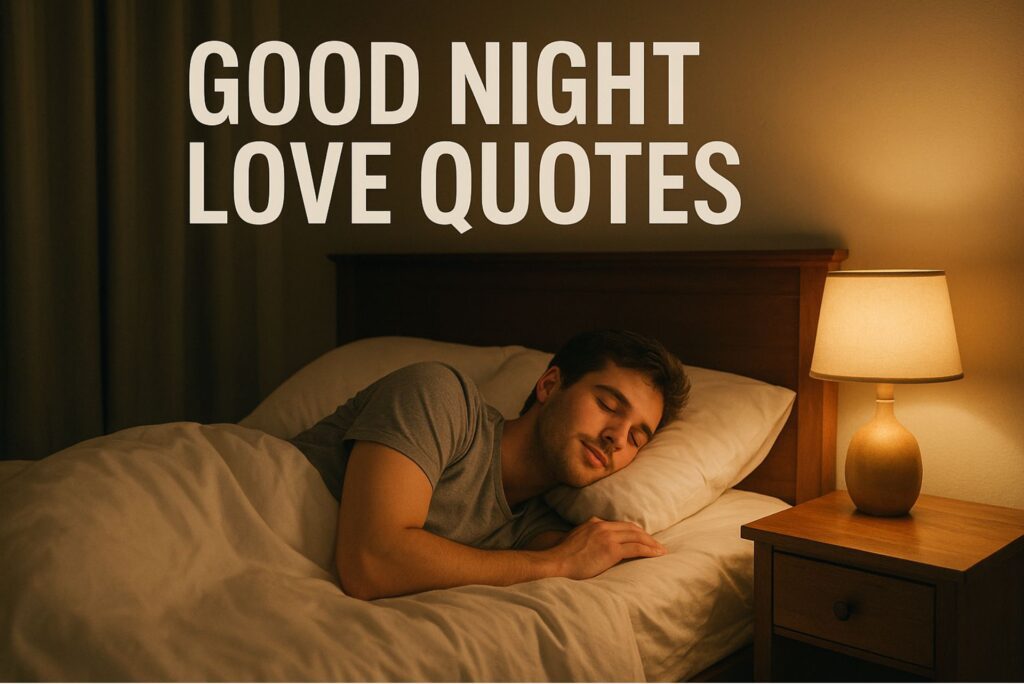 Before You Sleep, Read 11 Romantic Good Night Love Quotes