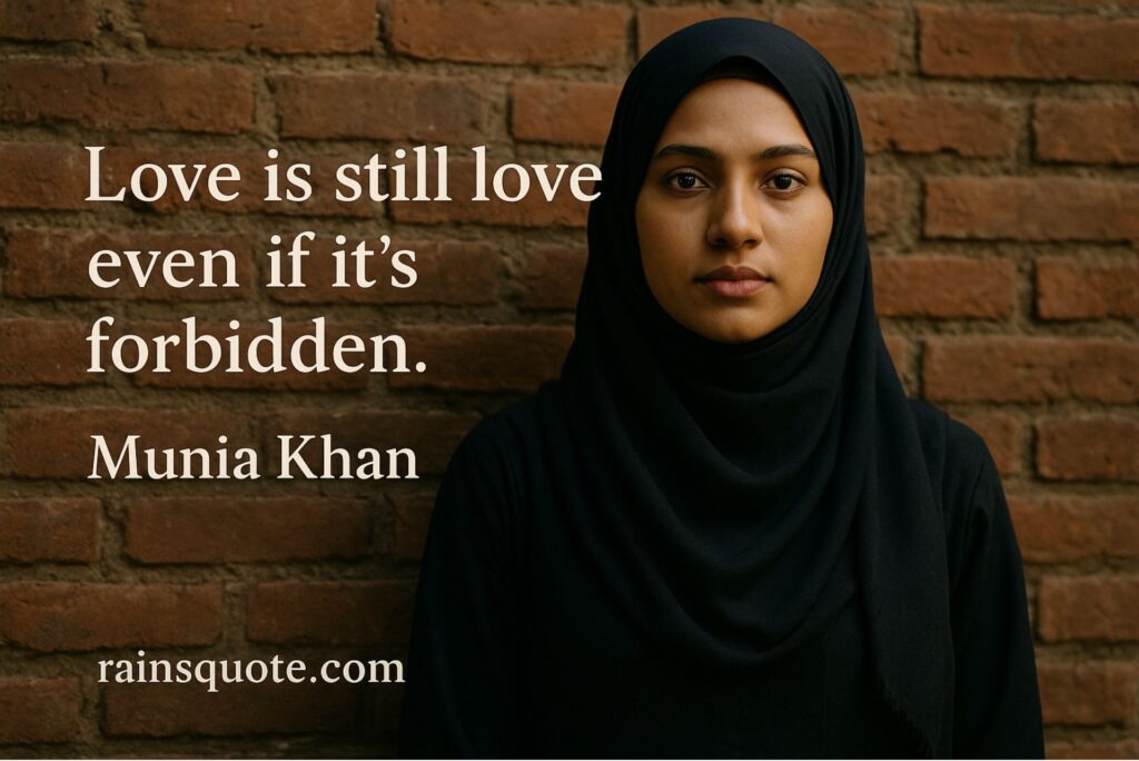  “Love is still love even if it’s forbidden.”