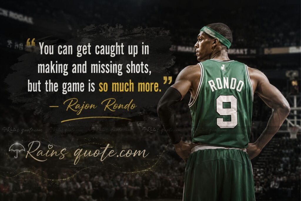 “You can get caught up in making and missing shots, but the game is so much more.”