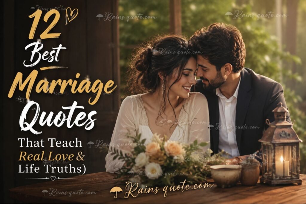 12 Best Marriage Quotes That Teach Real Love & Life Truths