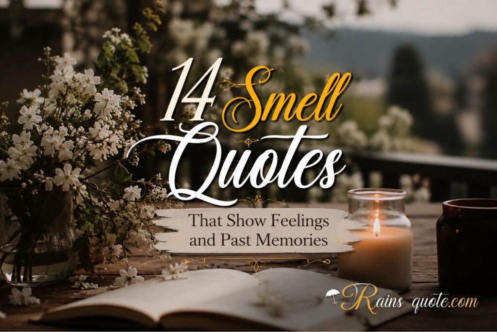 14 Smell Quotes That Show Feelings and Past Memories 