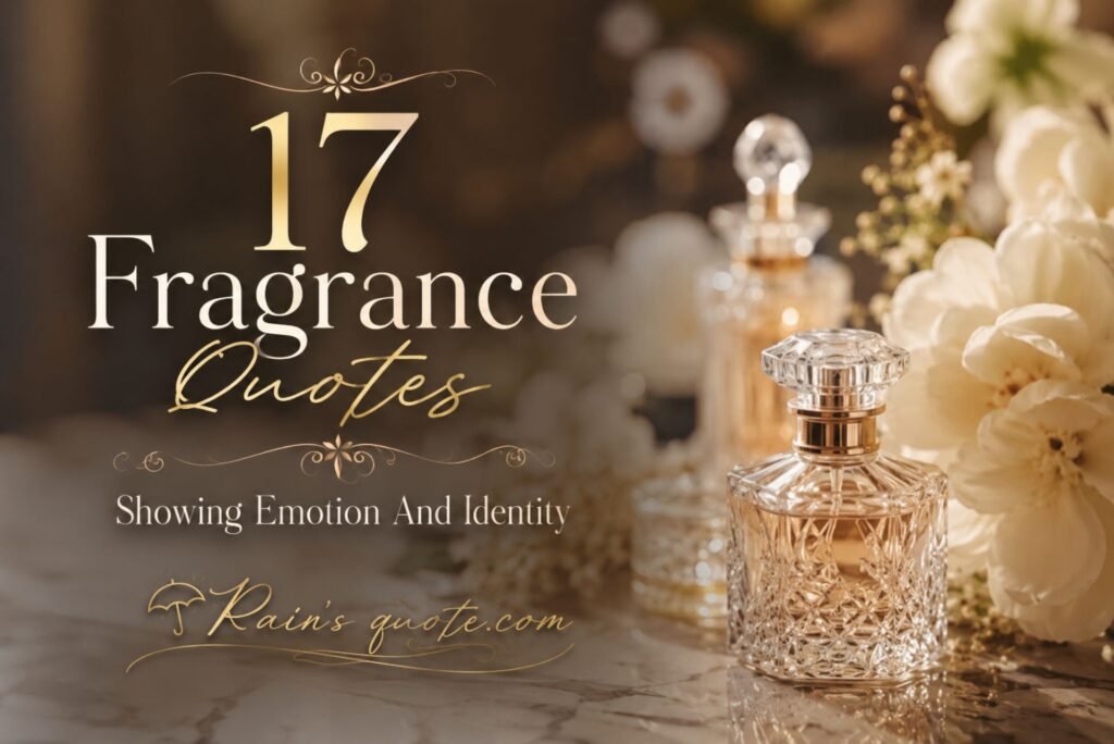 17 Fragrance Quotes Showing Emotion And Identity