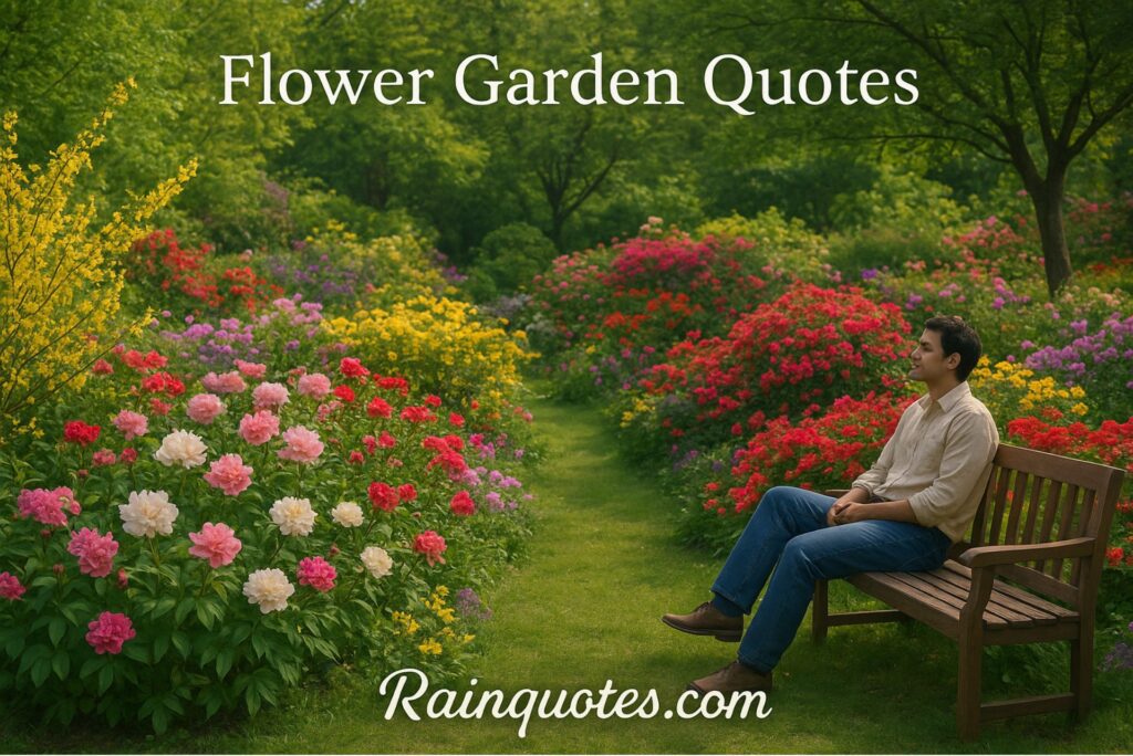 Flower Garden Quotes to Learn Patience, Joy, and Life’s Lessons
