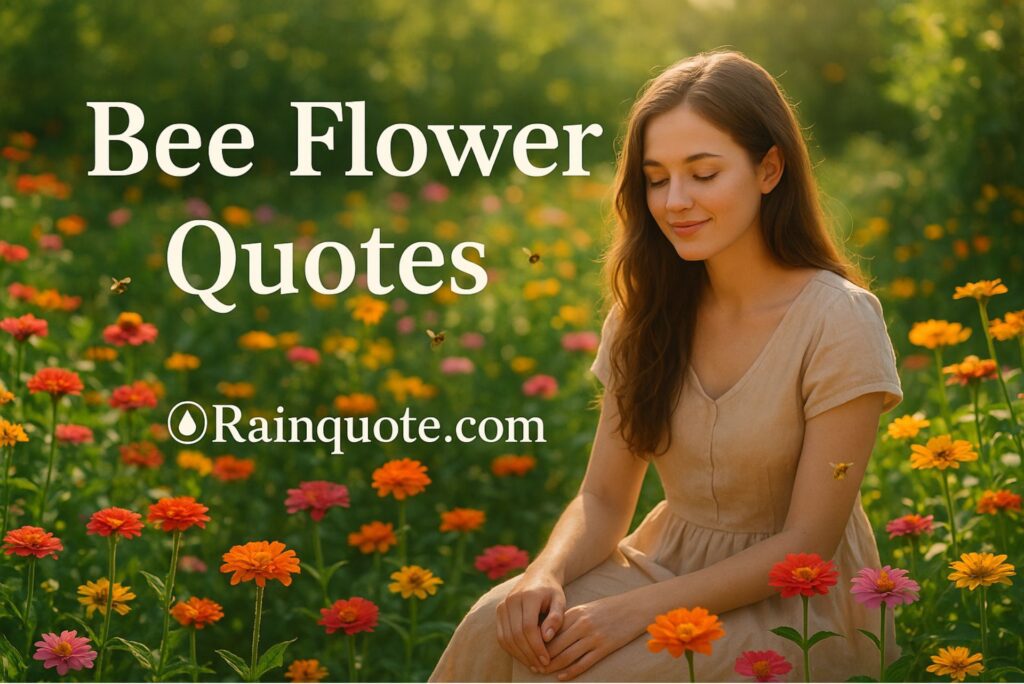 Life Lessons from Bee Flower Quotes Everyone Should Know