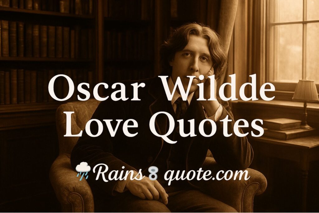 Oscar Wilde Love Quotes Changed My Life, and What I Learned