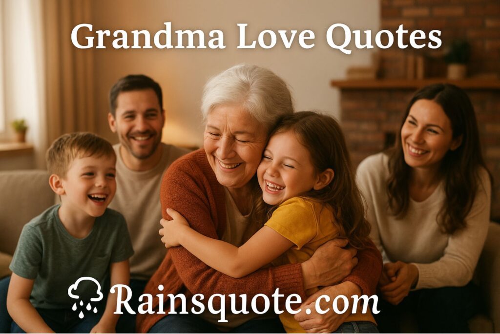 Beautiful Grandma Love Quotes That Show Care and Kindness