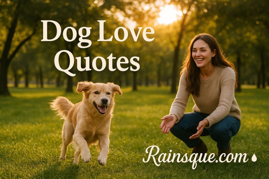 Dog Love Quotes That Teach Kindness, Joy, and Loyalty