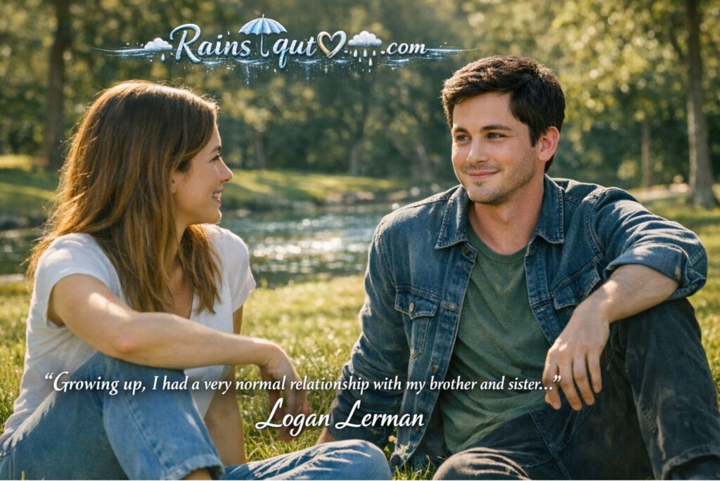 “Growing up, I had a very normal relationship with my brother and sister…”