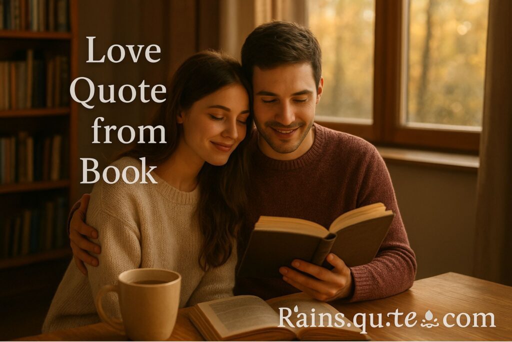 Love Quote from Book That Teach Life and Relationship Wisdom