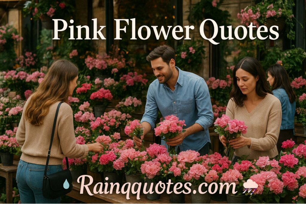What Pink Flower Quotes Teach Us About Life, Joy, and Hope