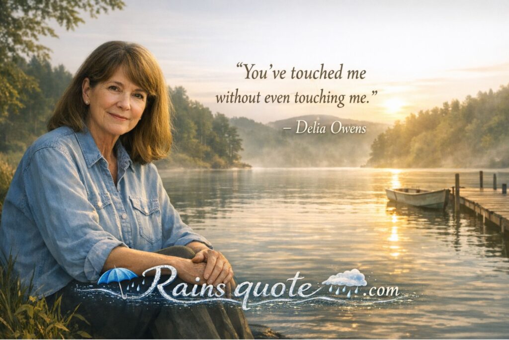 “You’ve touched me without even touching me.”