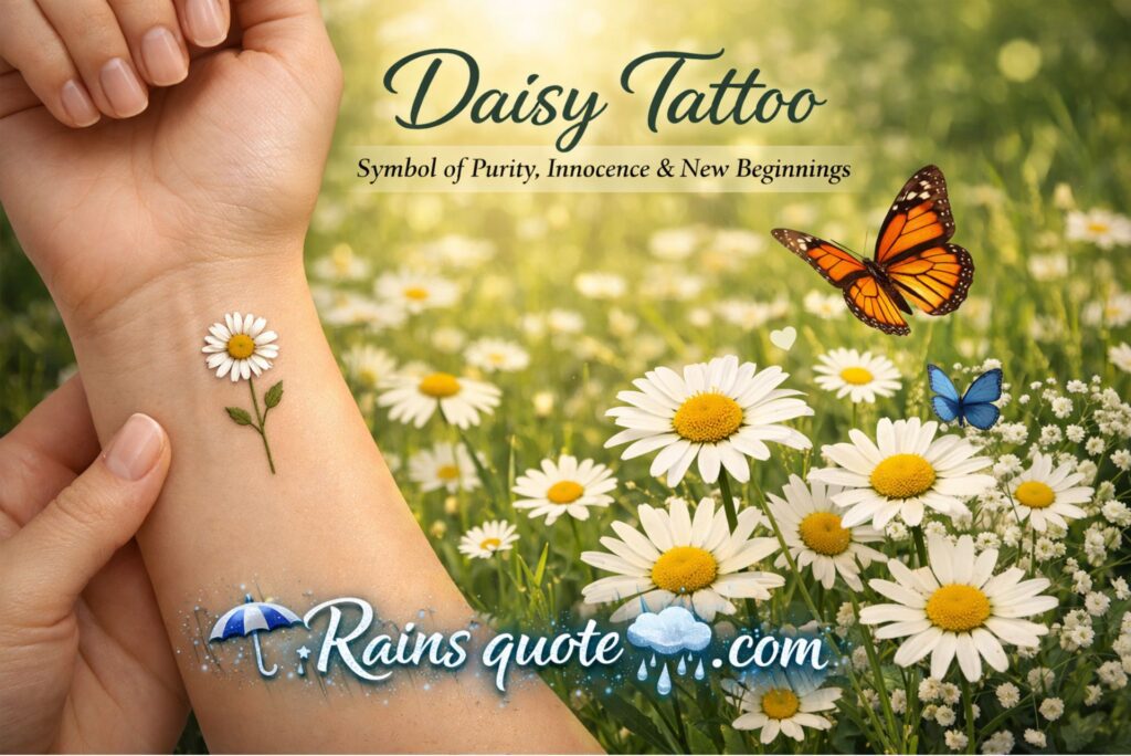 Daisy Tattoo Flower