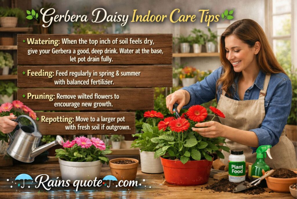 Gerbera Daisy Care and Maintenance 