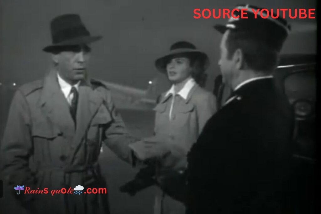 “Here's looking at you, kid.”