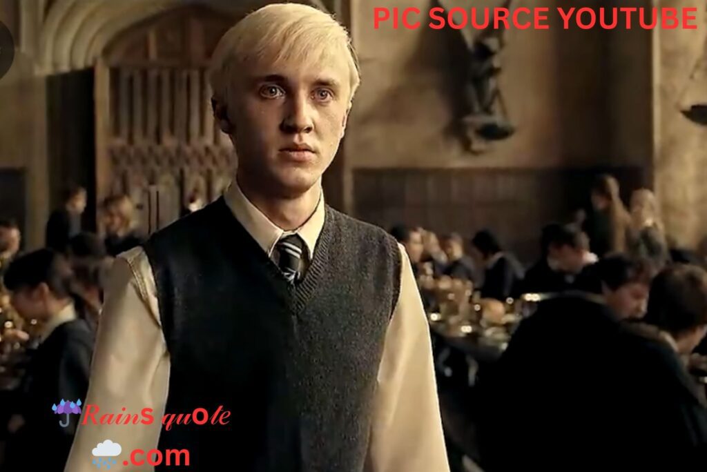 "Hogwarts. What a pathetic excuse for a school."