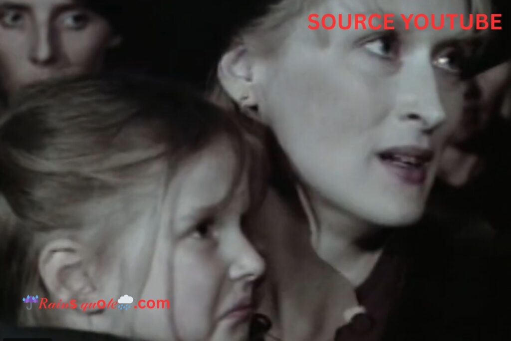 “I can’t choose. Please. I can’t choose.”
“Take both children away.”
“Take my little girl. Take my baby.”