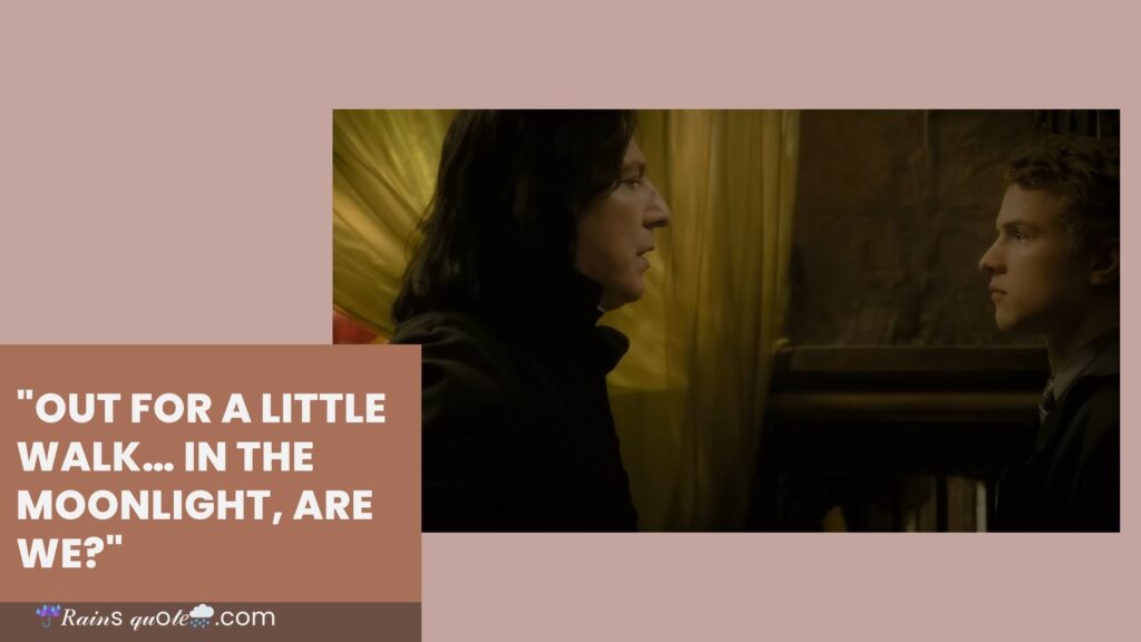 "Out For a Little Walk… In the Moonlight, Are We?"