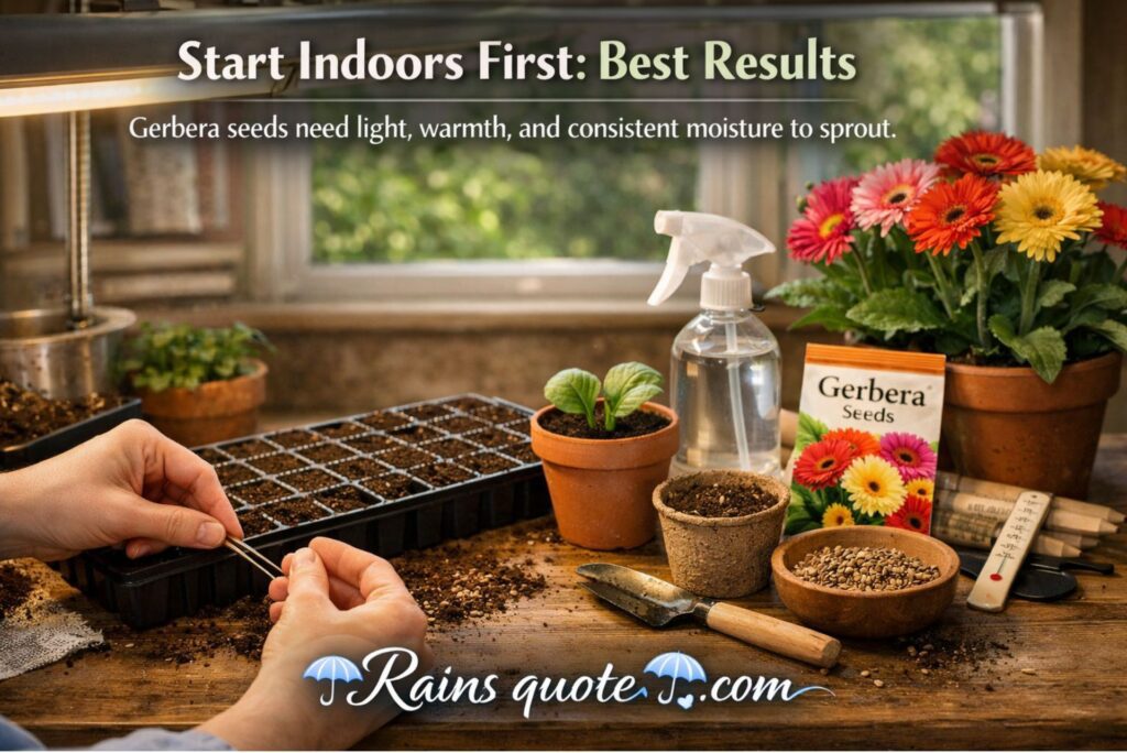 Start Indoors First 