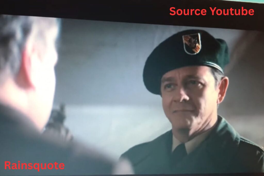 “I don't think you understand. I didn't come to rescue Rambo from you. I came here to rescue you from him.”