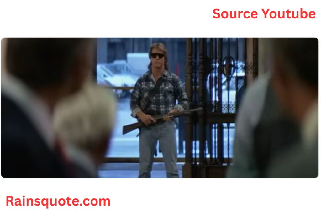 “I have come here to chew bubblegum and kick ass. And I’m all out of bubblegum.”