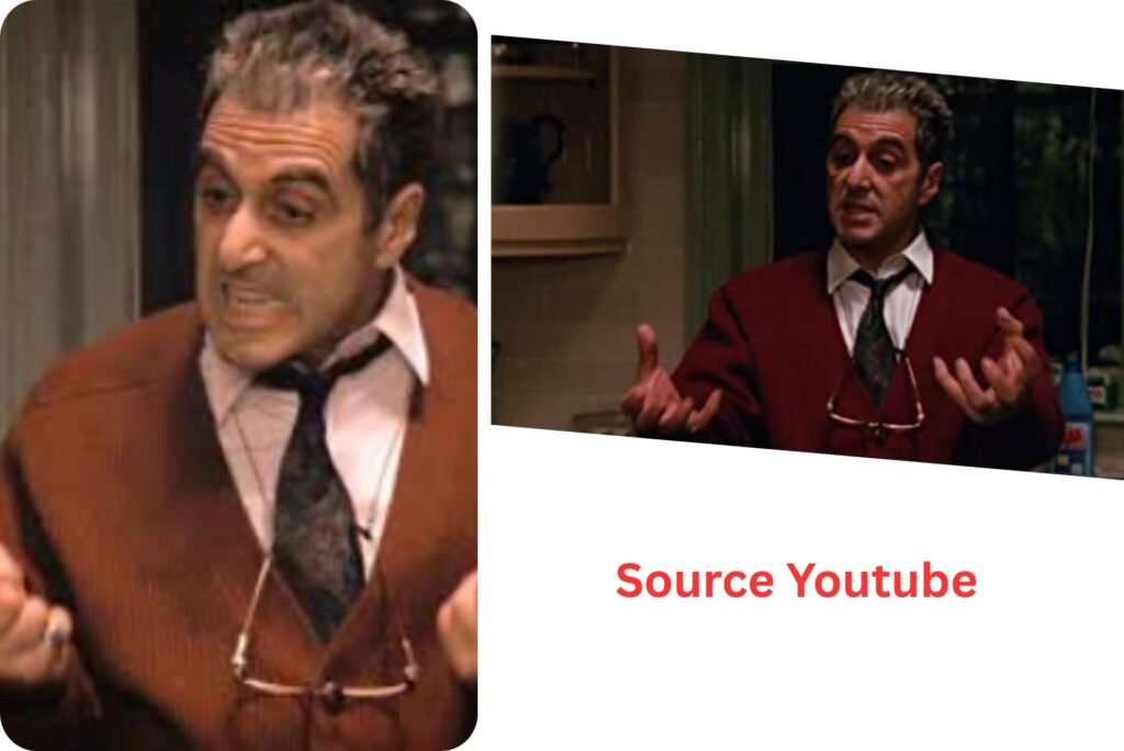 “Just when I thought I was out, they pull me back in.”