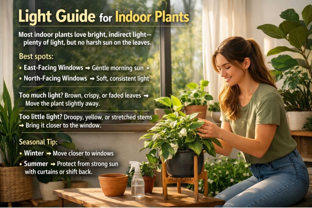 Light Guide for Indoor Plants