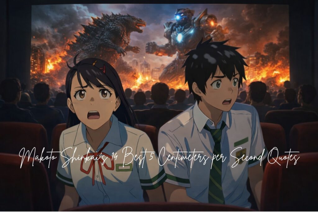 Makoto Shinkai’s 14 Best 5 Centimeters per Second Quotes