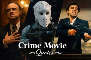 Most Thrilling 10 Crime Movie Quotes from Legendary Films