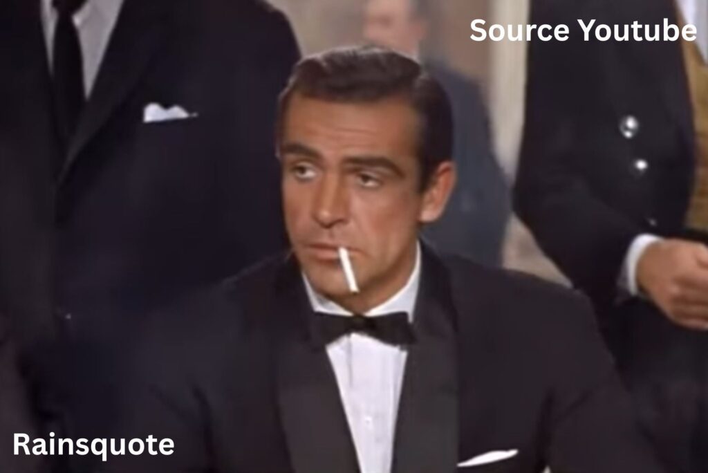 "The name is Bond, James Bond."