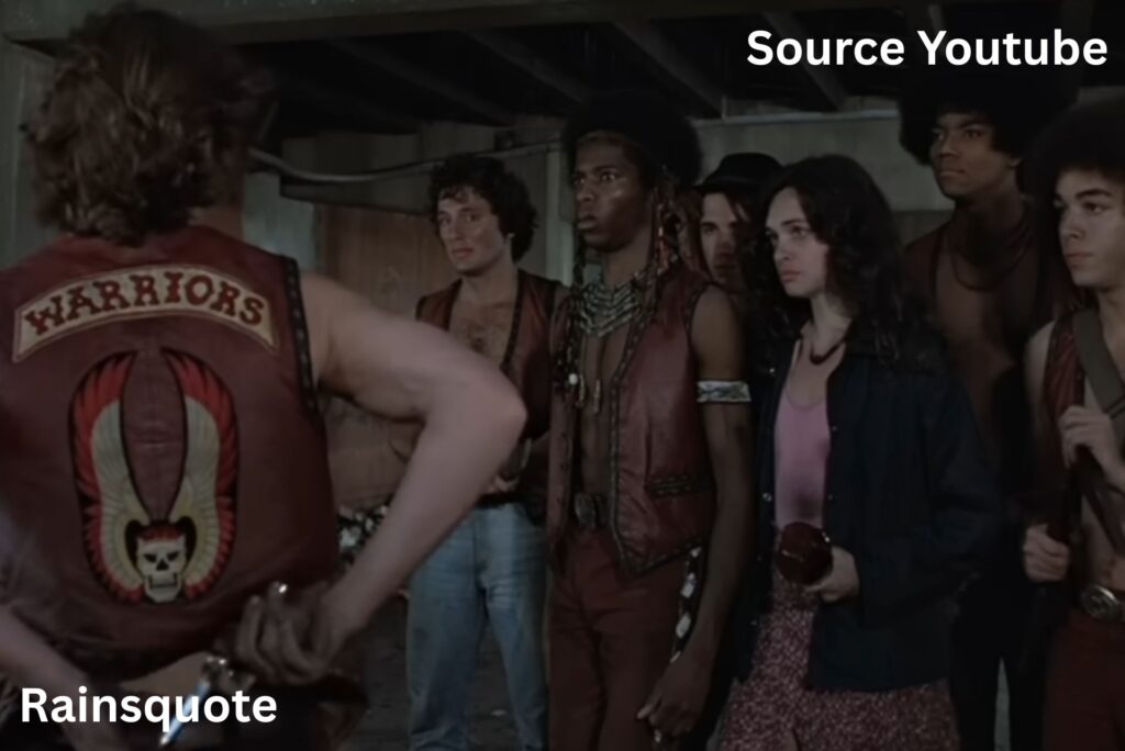 "Warriors, come out and play." 